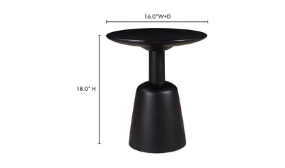 The Carpentry Shop Co. Nels End Table Black Nels End Table Black