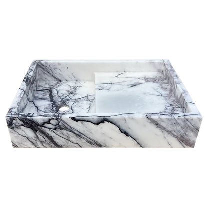 New York Marble Wall-mount Bathroom Sink Polished (W)16" (L)24" (H)5".