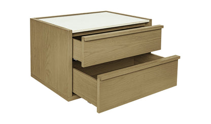 Moe's Home Collection Nightstands Ashcroft Nightstand Oak Ashcroft Nightstand Oak