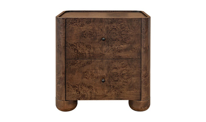 Moe's Home Collection Nightstands Gibson Nightstand Dark Brown Gibson Nightstand Dark Brown