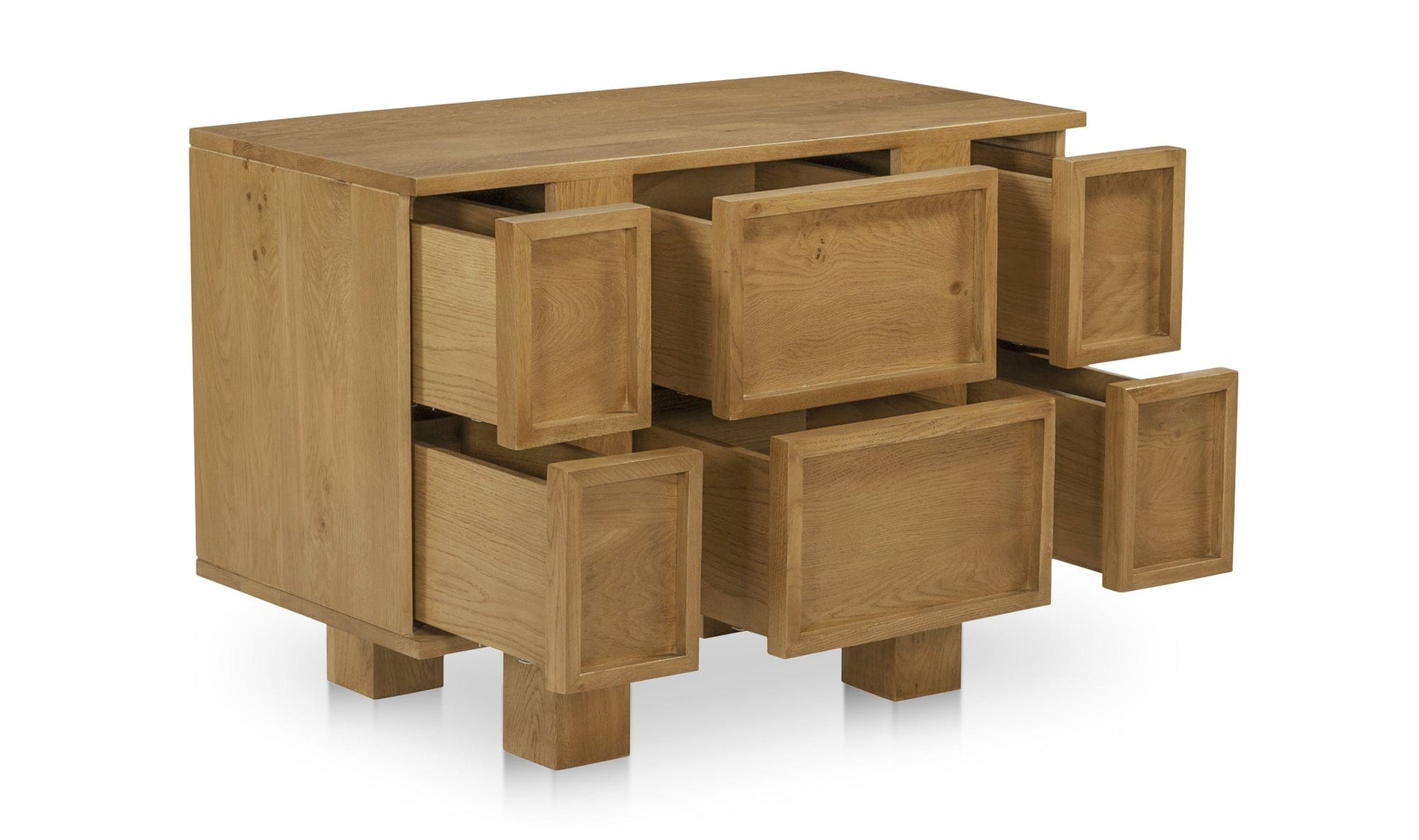 Moe's Home Collection Nightstands Henley Nightstand Brown Henley Nightstand Brown