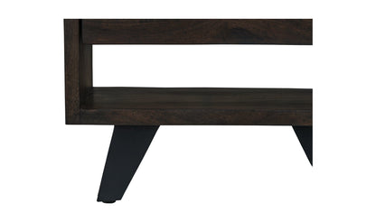 Moe's Home Collection Nightstands Madagascar Nightstand Dark Brown Madagascar Nightstand Dark Brown