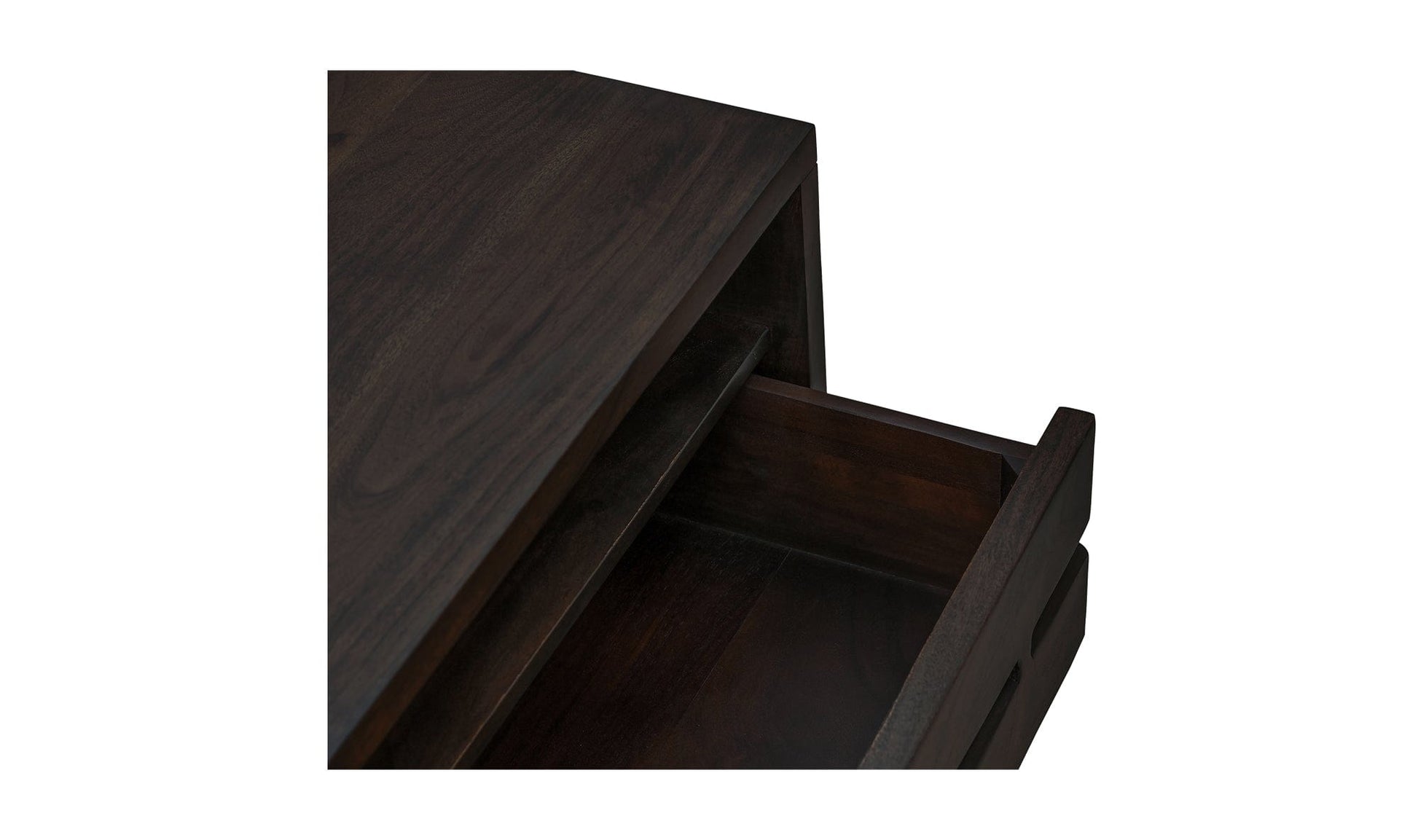 Moe's Home Collection Nightstands Madagascar Nightstand Dark Brown Madagascar Nightstand Dark Brown