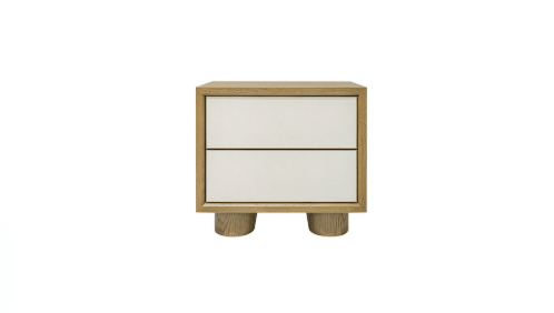 Moe's Home Collection Nightstands Marcelle Nightstand White Marcelle Nightstand White