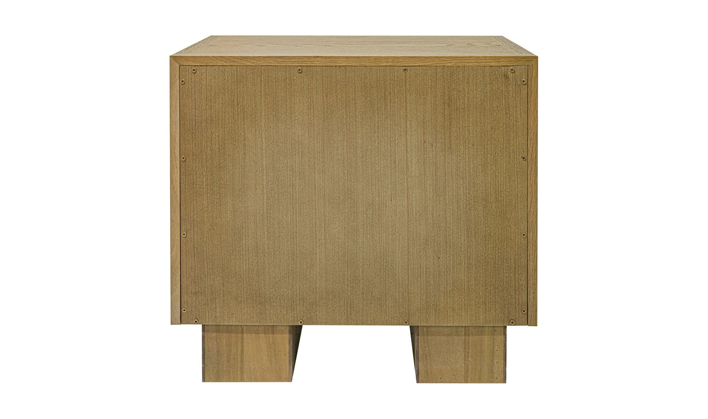 Moe's Home Collection Nightstands Marcelle Nightstand White Marcelle Nightstand White