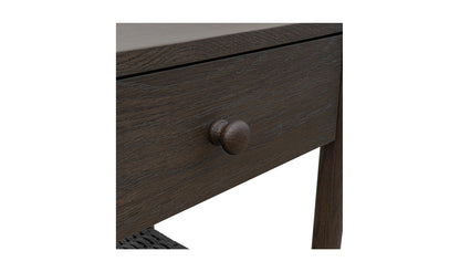 Moe's Home Collection Nightstands Millie Nightstand Dark Brown Millie Nightstand Dark Brown