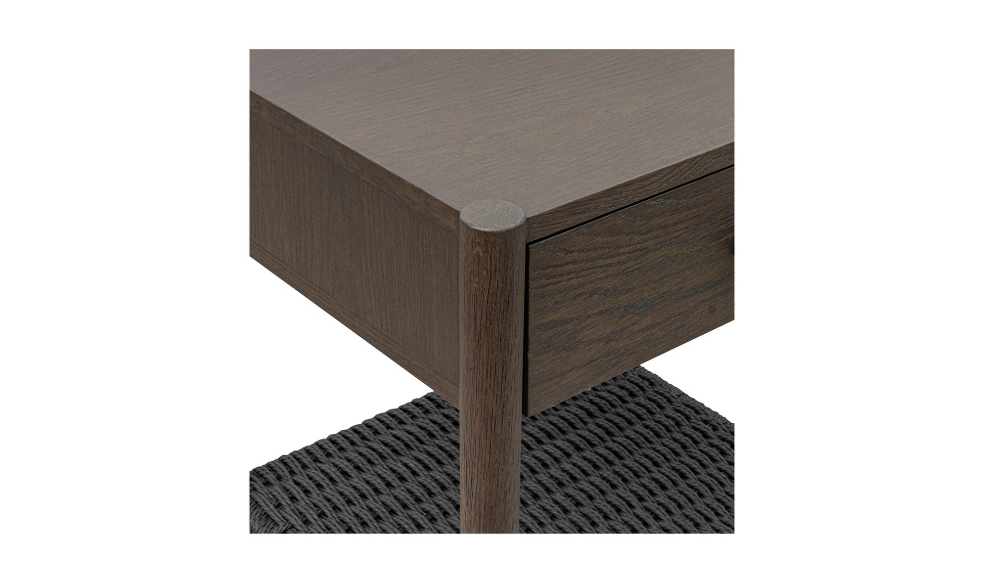 Moe's Home Collection Nightstands Millie Nightstand Dark Brown Millie Nightstand Dark Brown