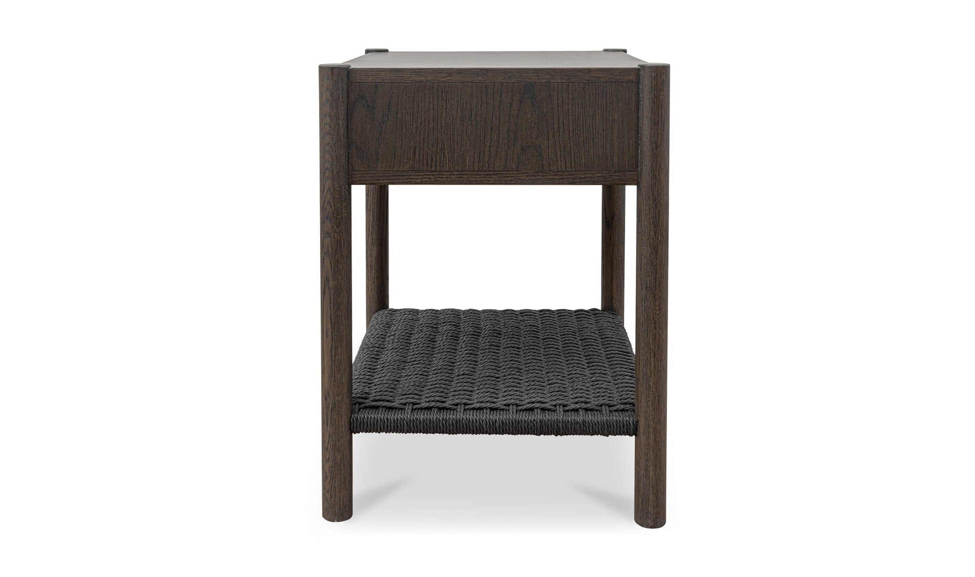 Moe's Home Collection Nightstands Millie Nightstand Dark Brown Millie Nightstand Dark Brown