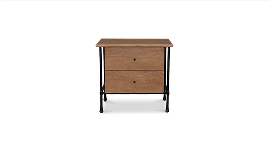 Moe's Home Collection Nightstands Rene Nightstand Brown Rene Nightstand Brown