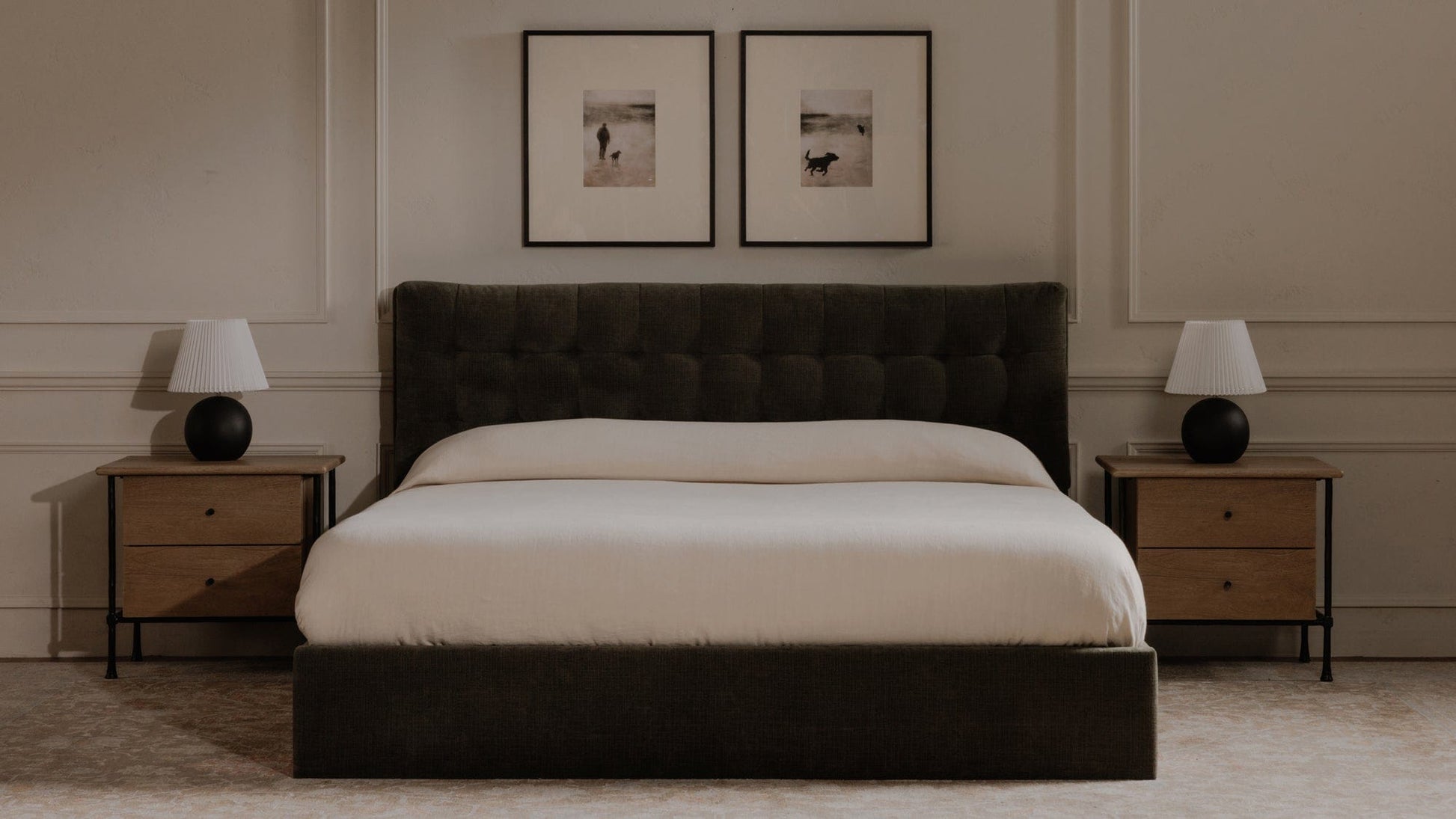 Moe's Home Collection Nightstands Rene Nightstand Brown Rene Nightstand Brown