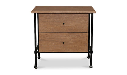 Moe's Home Collection Nightstands Rene Nightstand Brown Rene Nightstand Brown