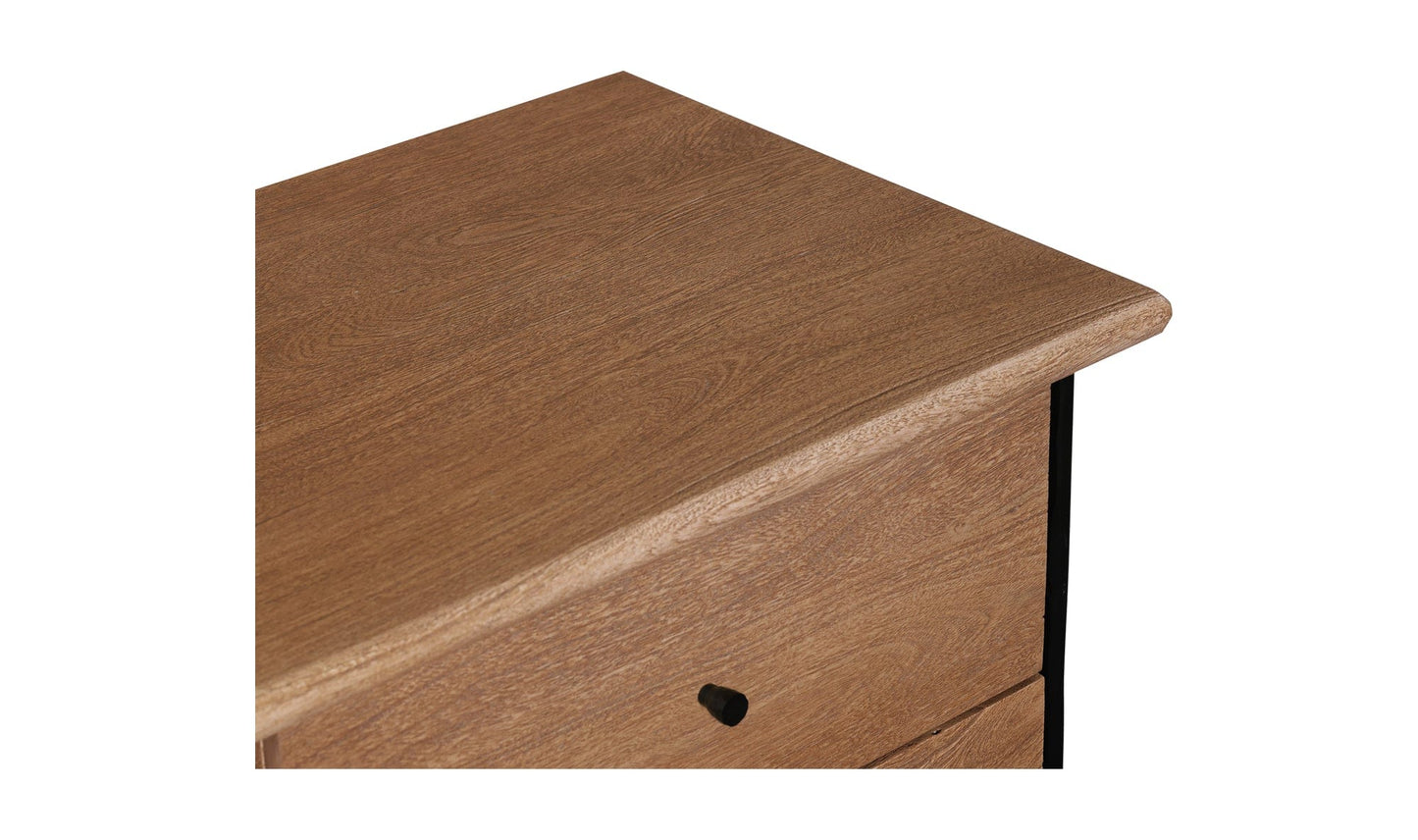 Moe's Home Collection Nightstands Rene Nightstand Brown Rene Nightstand Brown