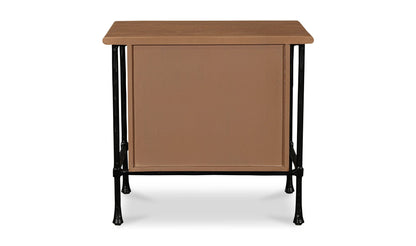 Moe's Home Collection Nightstands Rene Nightstand Brown Rene Nightstand Brown