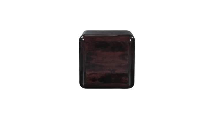 Moe's Home Collection Nightstands Rory Nightstand Dark Brown Rory Nightstand Dark Brown