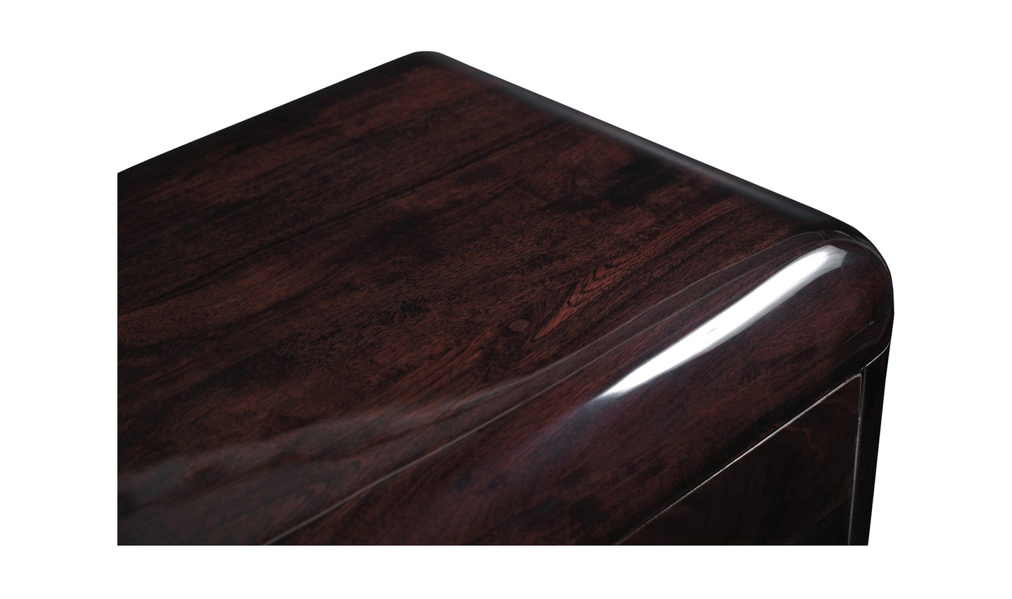 Moe's Home Collection Nightstands Rory Nightstand Dark Brown Rory Nightstand Dark Brown