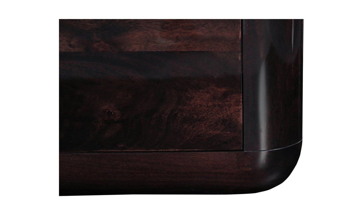 Moe's Home Collection Nightstands Rory Nightstand Dark Brown Rory Nightstand Dark Brown