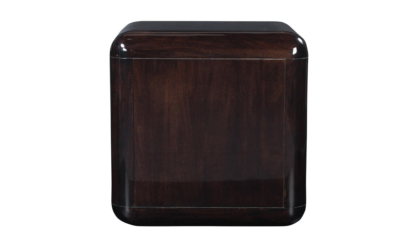 Moe's Home Collection Nightstands Rory Nightstand Dark Brown Rory Nightstand Dark Brown