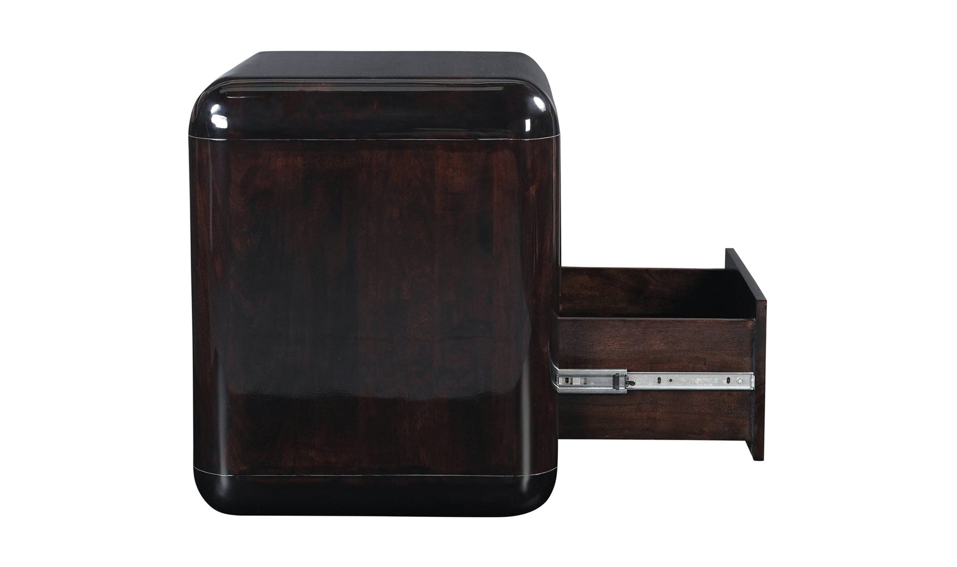 Moe's Home Collection Nightstands Rory Nightstand Dark Brown Rory Nightstand Dark Brown