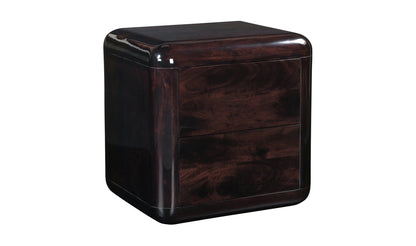 Moe's Home Collection Nightstands Rory Nightstand Dark Brown Rory Nightstand Dark Brown