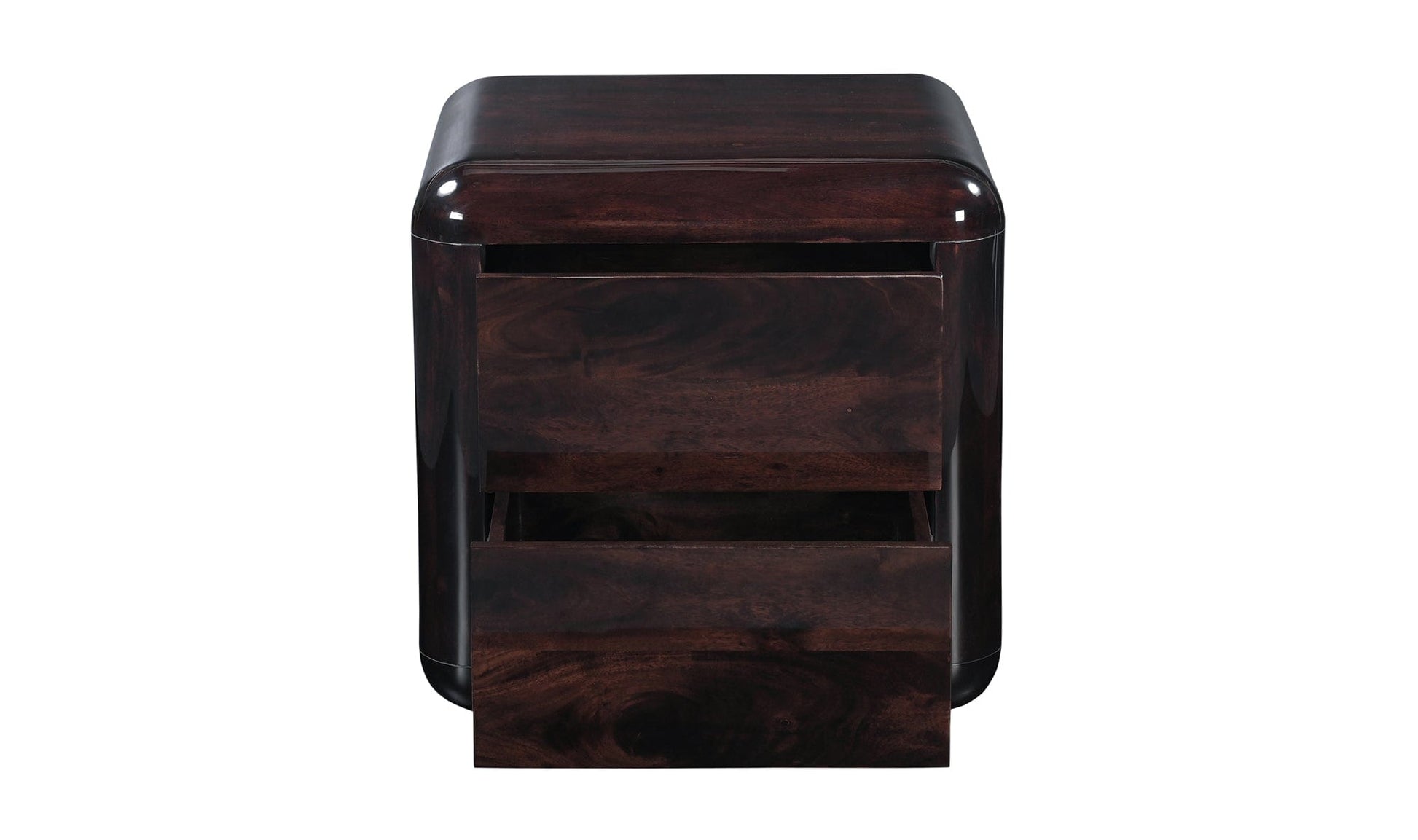 Moe's Home Collection Nightstands Rory Nightstand Dark Brown Rory Nightstand Dark Brown
