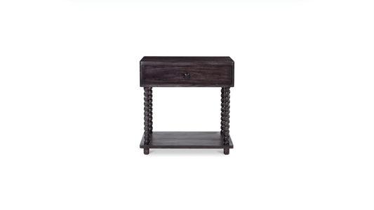 Moe's Home Collection Nightstands Tabitha Nightstand Dark Brown Tabitha Nightstand Dark Brown