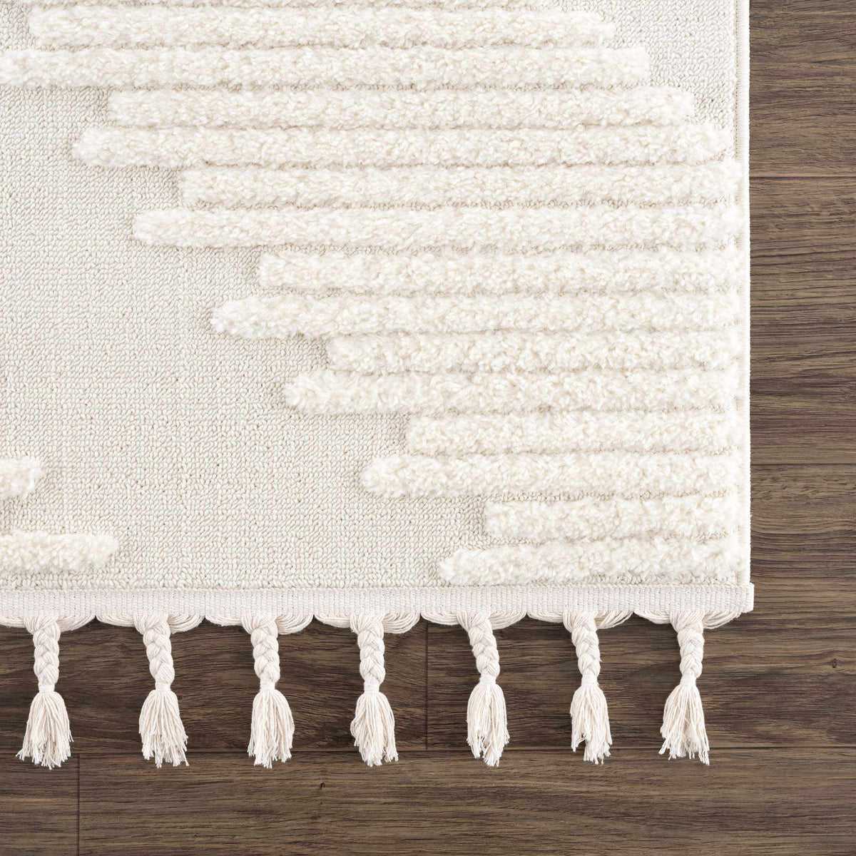 Palimbang Cream 3D Rug