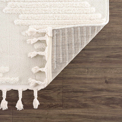 Palimbang Cream 3D Rug