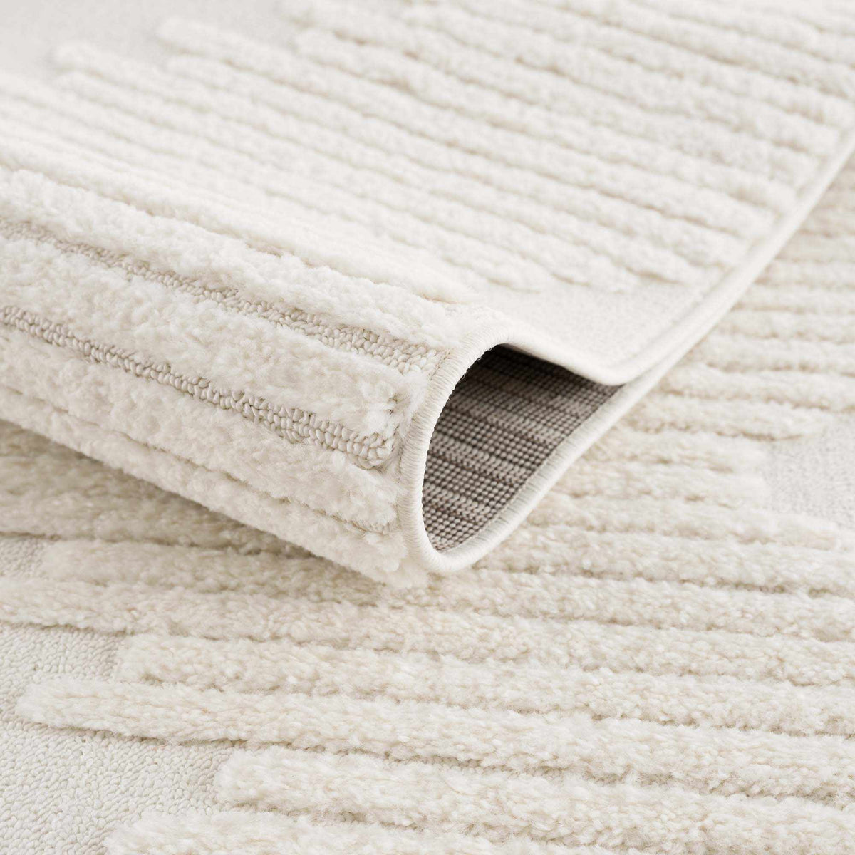 Palimbang Cream 3D Rug