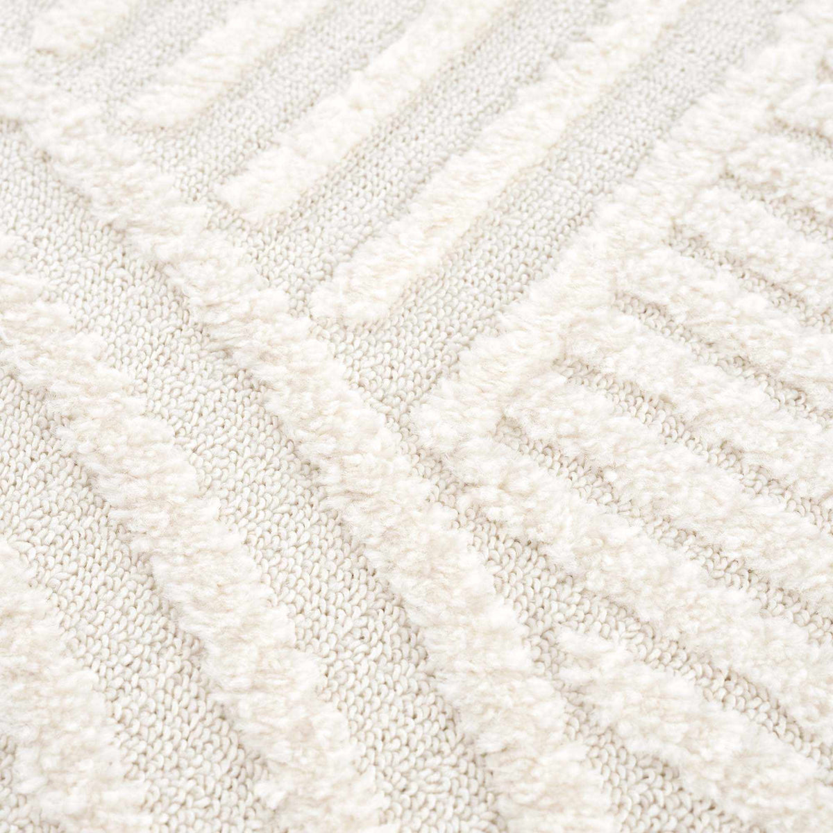 Guiling 3D Rainbow Area Rug with Tassels