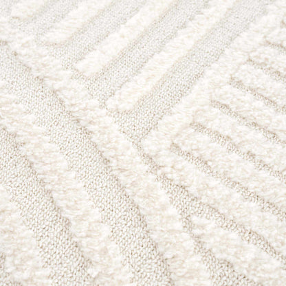 Guiling 3D Rainbow Area Rug with Tassels