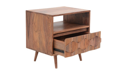 The Carpentry Shop Co. O2 Nightstand Brown O2 Nightstand Brown