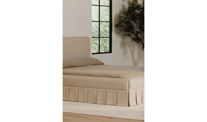 Maren King Bed Beige