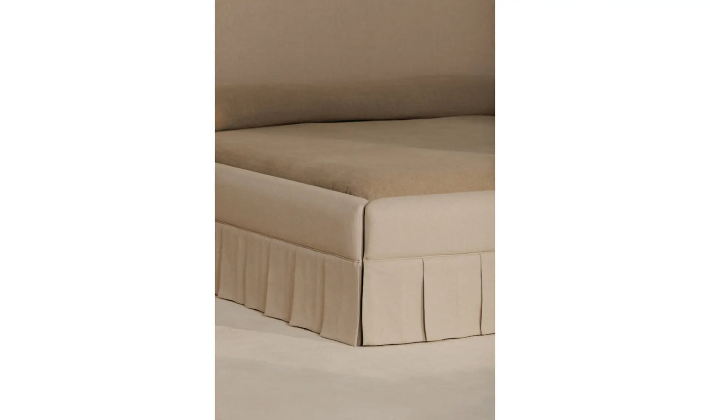Maren King Bed Beige