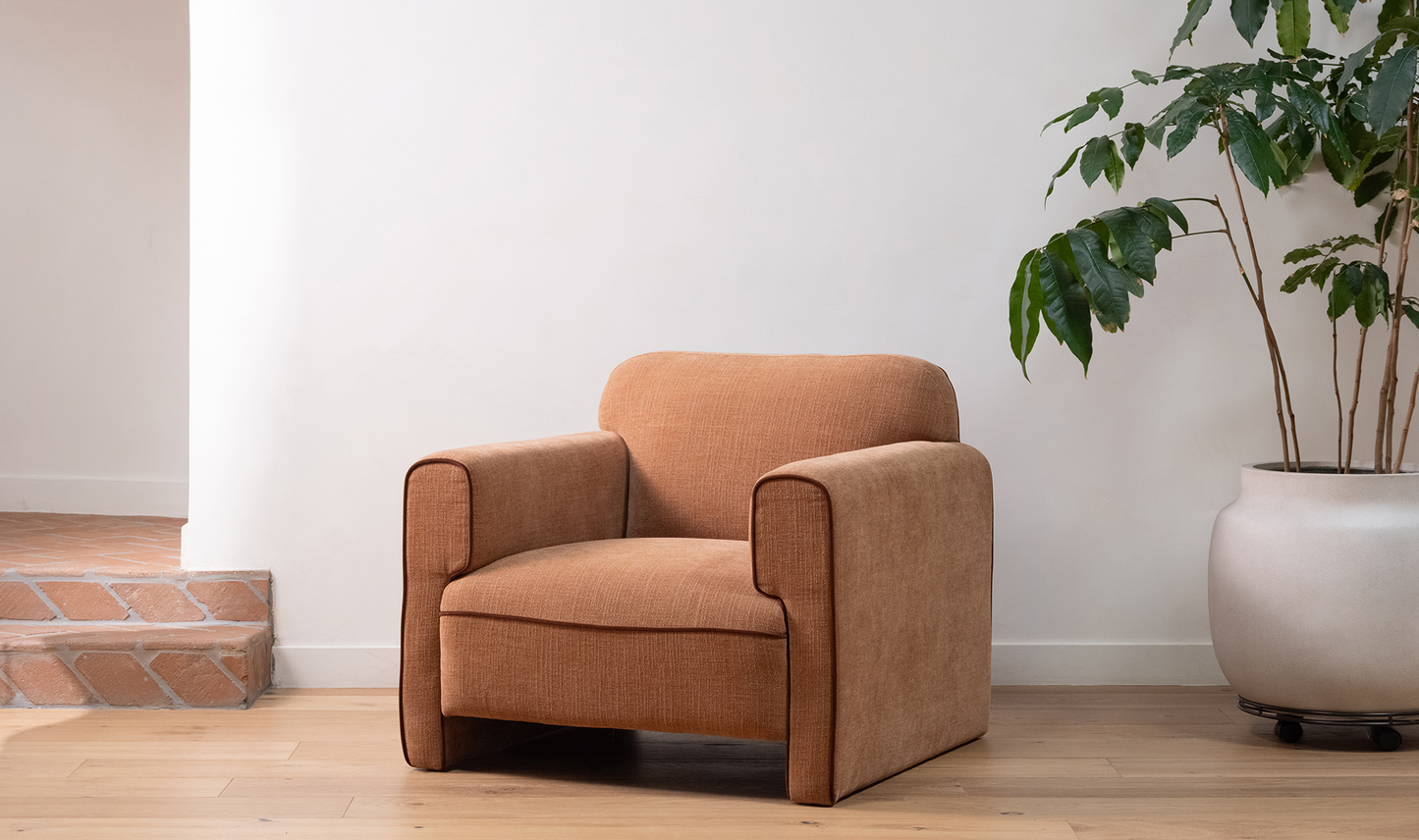 Leo Chair Light Brown