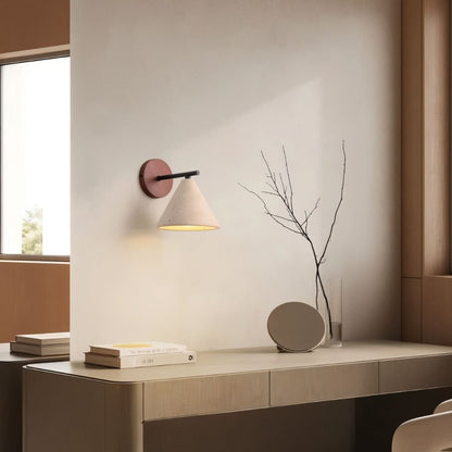 Omicil Travertine Wall Lamp.