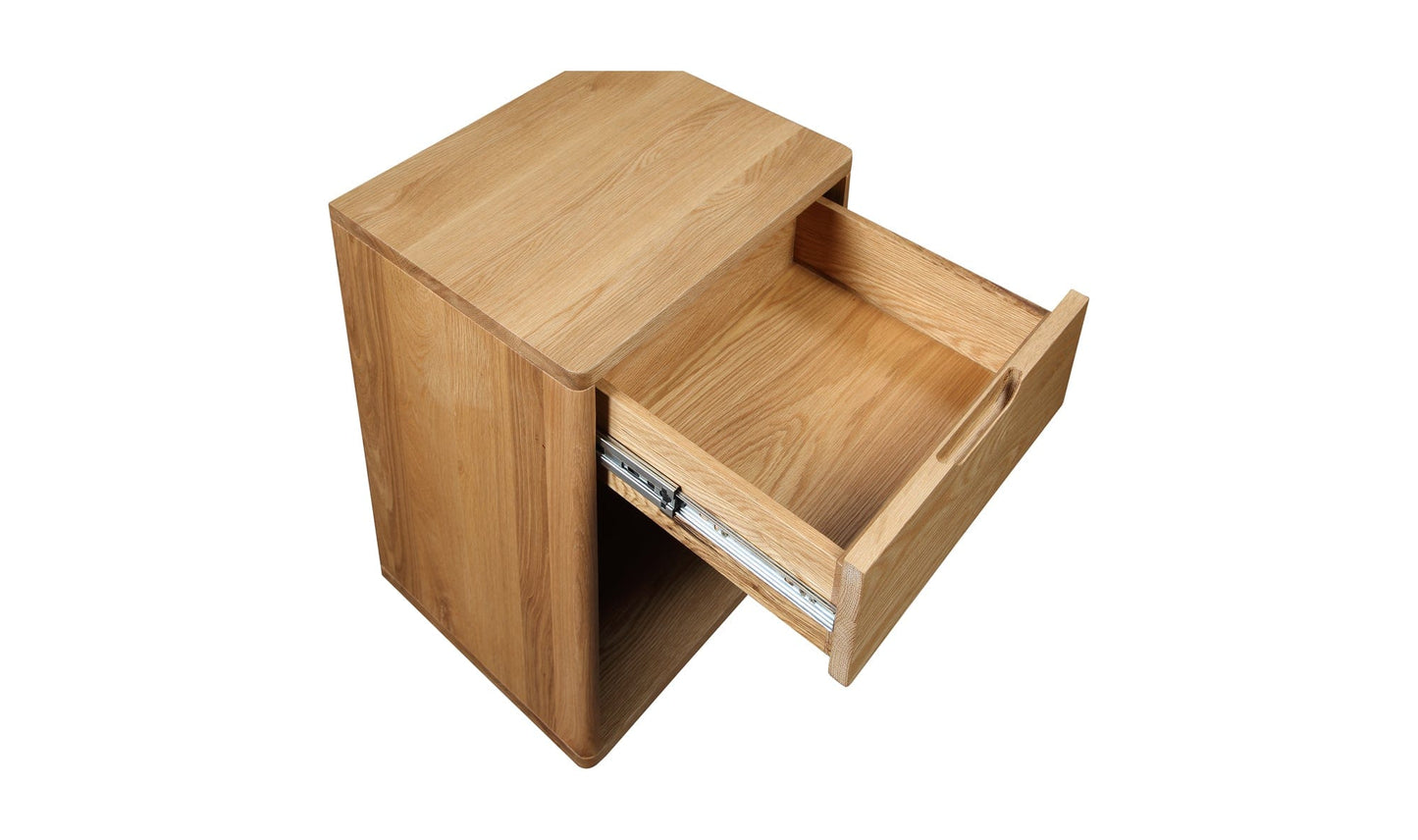 Moe's Home Collection OSAMU OAK NIGHTSTAND OSAMU OAK NIGHTSTAND