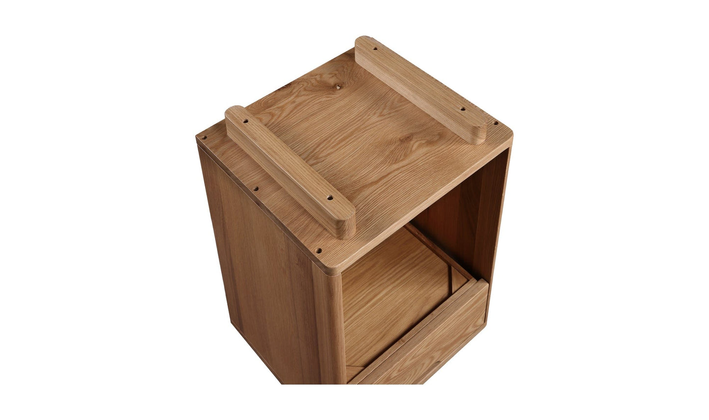Moe's Home Collection OSAMU OAK NIGHTSTAND OSAMU OAK NIGHTSTAND