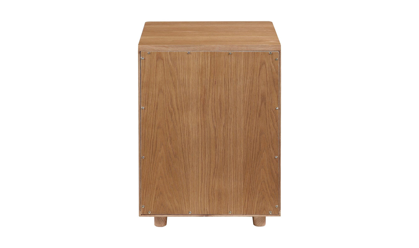 Moe's Home Collection OSAMU OAK NIGHTSTAND OSAMU OAK NIGHTSTAND