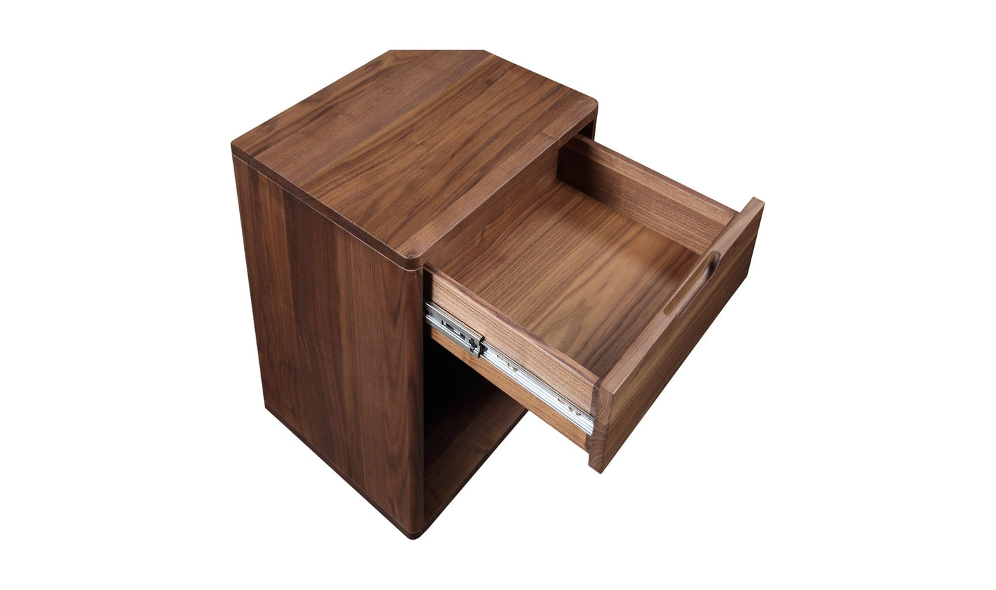 Moe's Home Collection OSAMU WALNUT NIGHTSTAND OSAMU WALNUT NIGHTSTAND