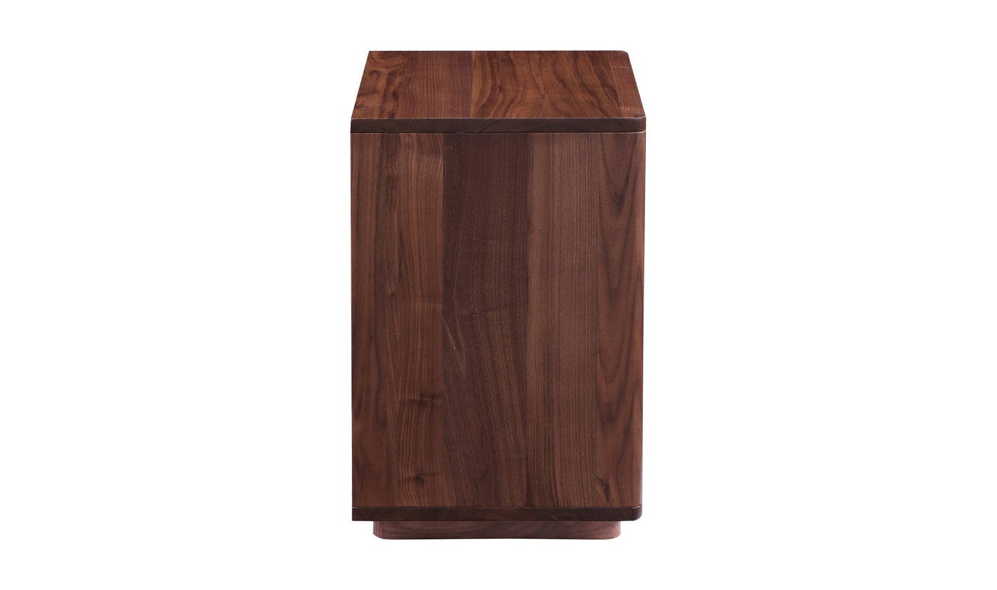 Moe's Home Collection OSAMU WALNUT NIGHTSTAND OSAMU WALNUT NIGHTSTAND