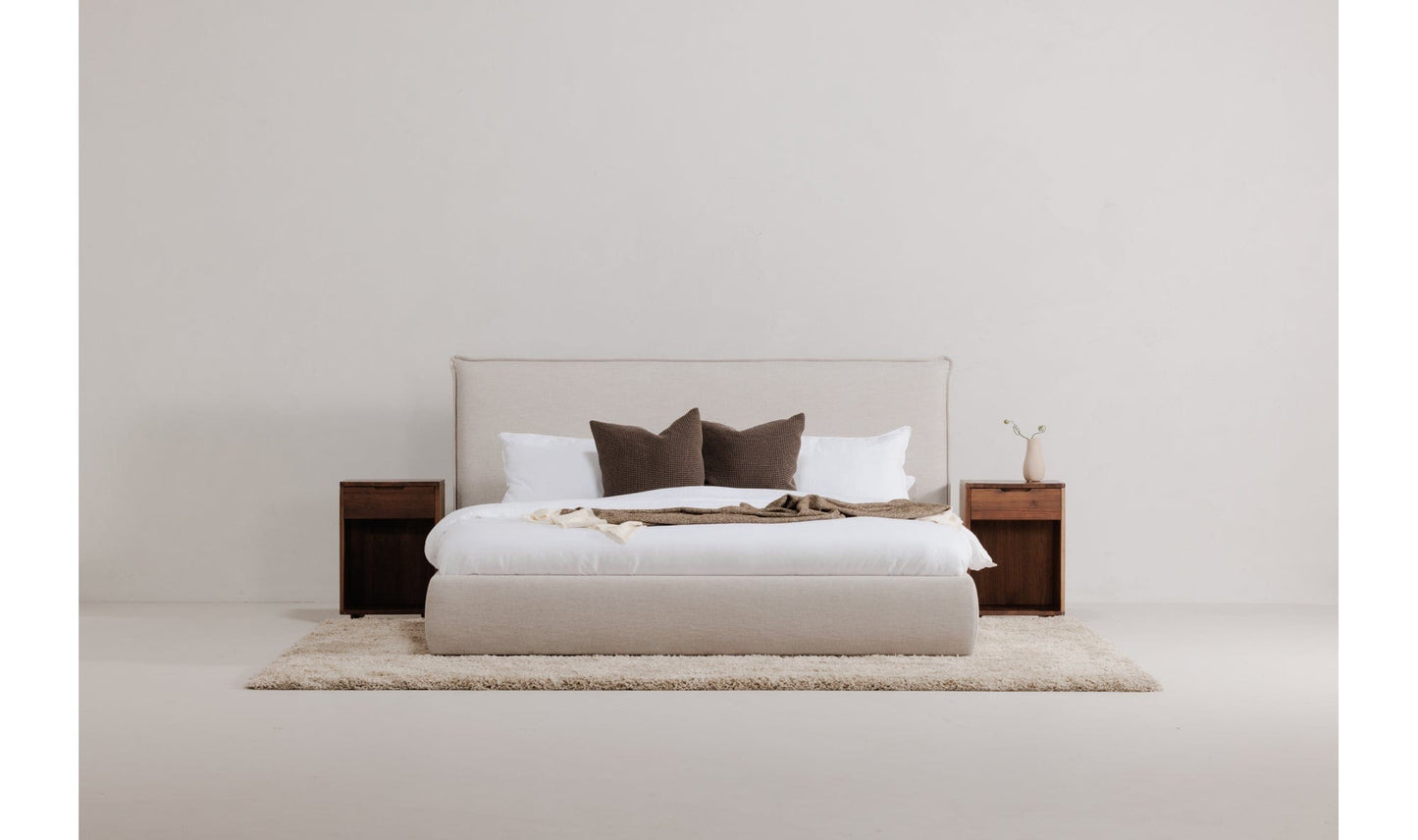 Moe's Home Collection OSAMU WALNUT NIGHTSTAND OSAMU WALNUT NIGHTSTAND