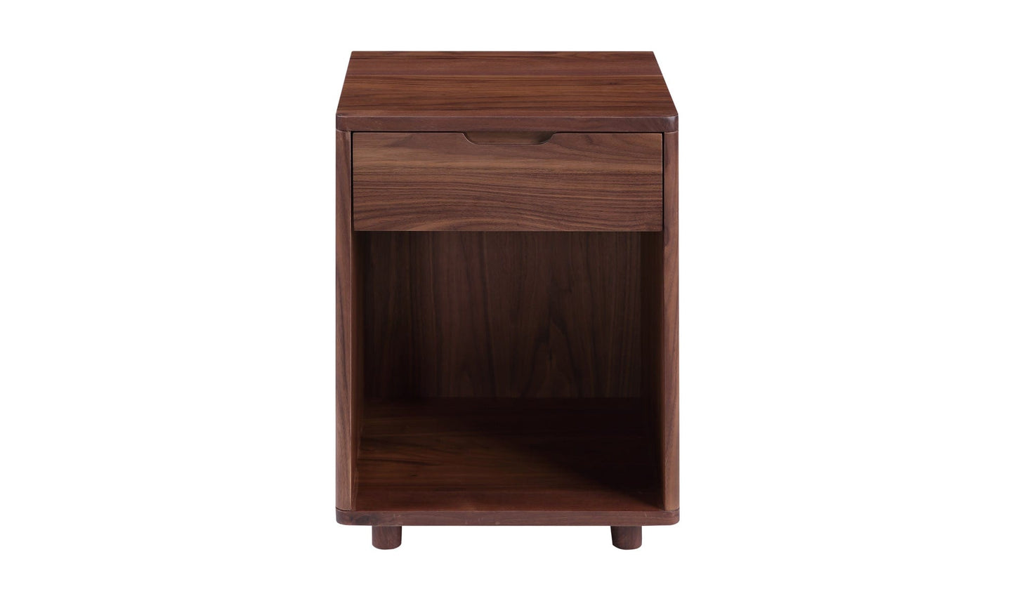 Moe's Home Collection OSAMU WALNUT NIGHTSTAND OSAMU WALNUT NIGHTSTAND