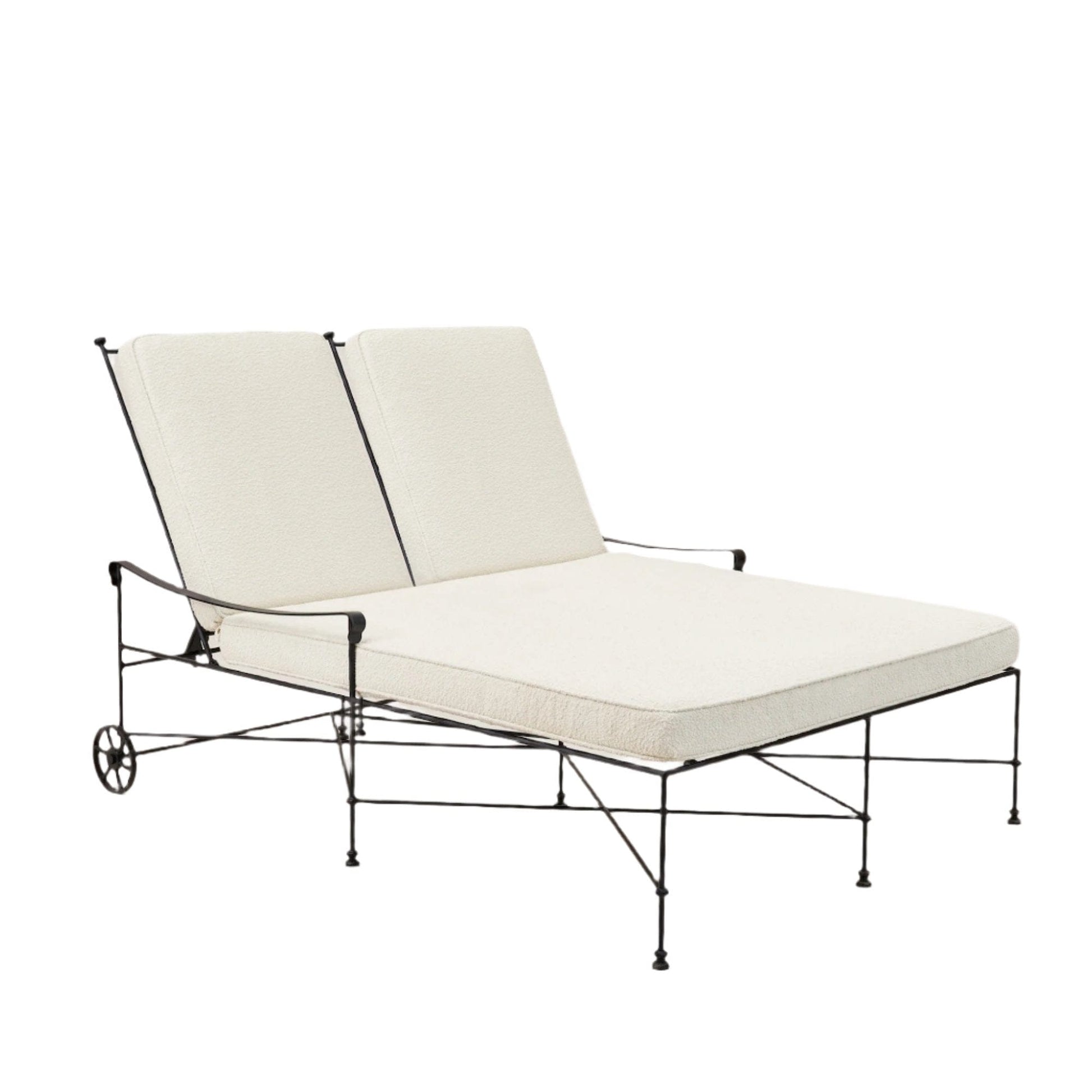 House of Leon Outdoor Beds Provence Outdoor Double Chaise Lounge - Boucle Provence Outdoor Double Chaise Lounge - Boucle