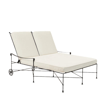 House of Leon Outdoor Beds Provence Outdoor Double Chaise Lounge - Boucle Provence Outdoor Double Chaise Lounge - Boucle