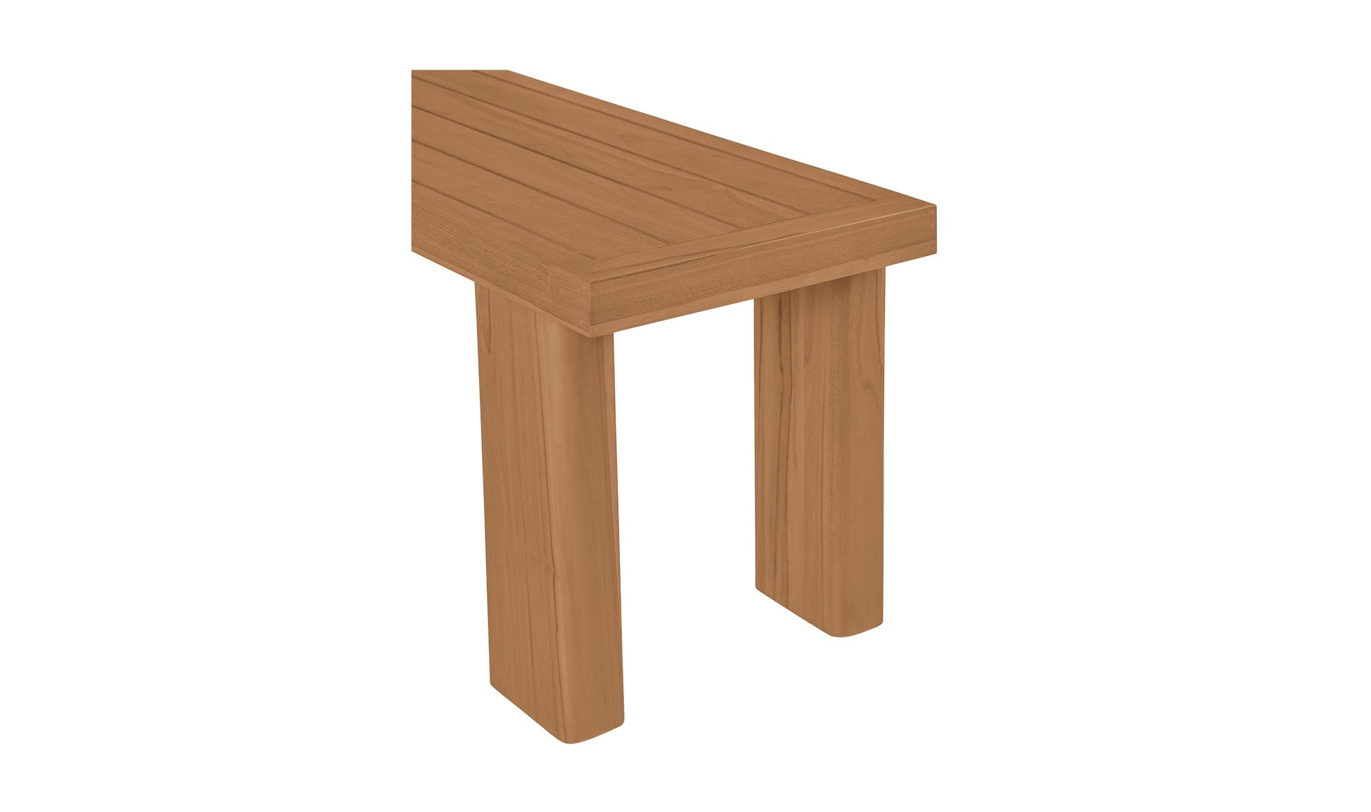 Moe's Home Collection Outdoor Bench Marina Outdoor Dining Table Brown Marina Outdoor Dining Table Brown