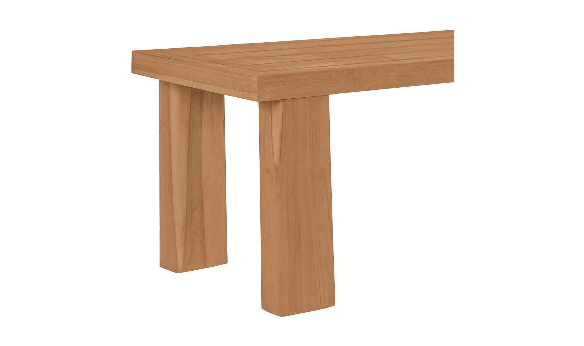 Moe's Home Collection Outdoor Bench Marina Outdoor Dining Table Brown Marina Outdoor Dining Table Brown