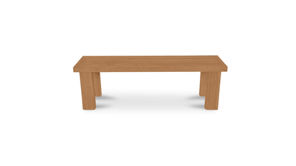 Moe's Home Collection Outdoor Bench Marina Outdoor Dining Table Brown Marina Outdoor Dining Table Brown