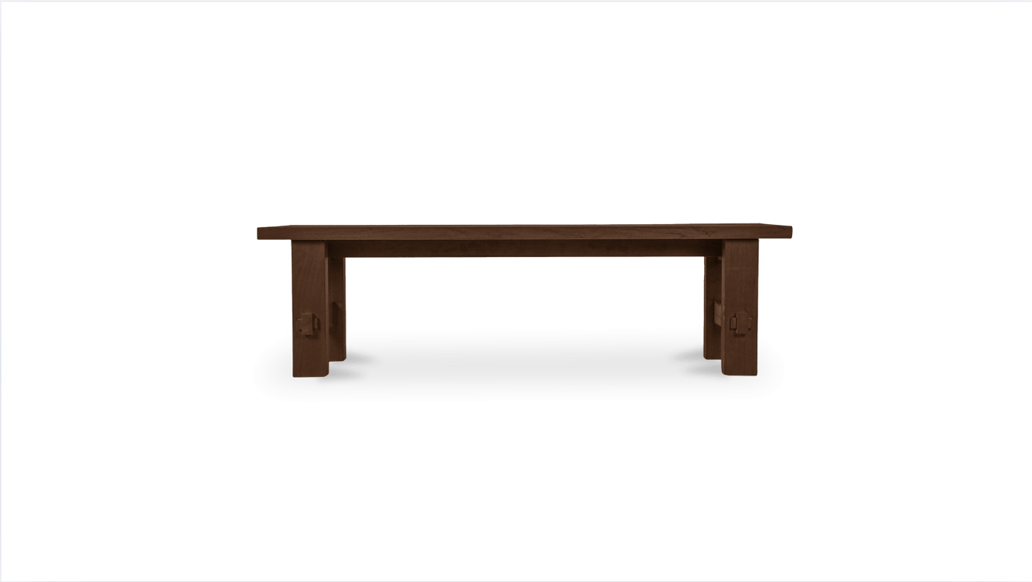 Moe's Home Collection Outdoor Bench Marina Outdoor Dining Table Brown Marina Outdoor Dining Table Brown