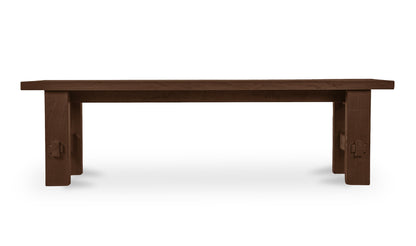 Moe's Home Collection Outdoor Bench Marina Outdoor Dining Table Brown Marina Outdoor Dining Table Brown