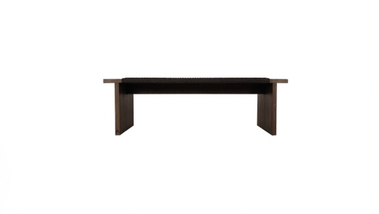 Moe's Home Collection Outdoor Bench Merritt Outdoor Bench Dark Brown Merritt Outdoor Bench Dark Brown